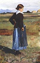 Childe Hassam French Peasant Girl1883